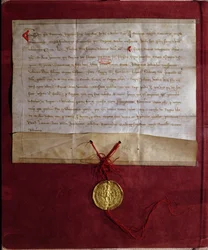 Undertaking by the Emperor Frederick II to supply King Louis IX with horses, arms and provisions for the Seventh Crusade, 1246