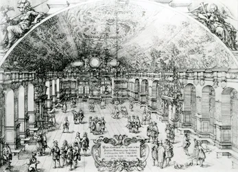 View of the Interior of the Lusthaus in Stuttgart