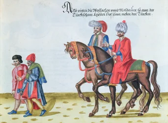 Wallachian and Moldavian Noblemen, Late Sixteenth Century