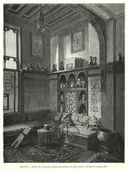 Workshop of Francis Dillon, Decorated in Arabic Style