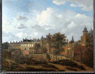 Palace of the Dukes of Burgundy in Brussels, Belgium