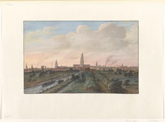 View of the City of Groningen