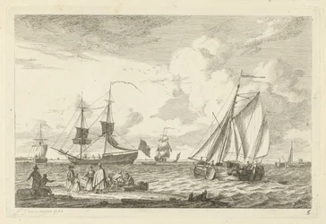 Seascape with Various Sailing Ships