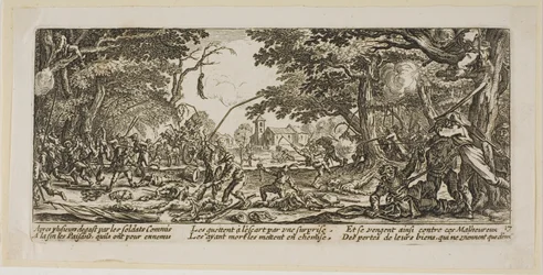 The Peasants Avenge Themselves, plate seventeen from The Large Miseries of War
