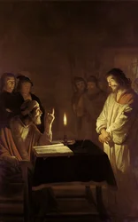 Christ before the High Priest, 1617