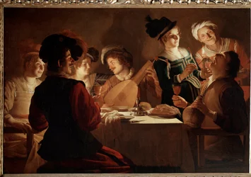 Dinner with a lute player