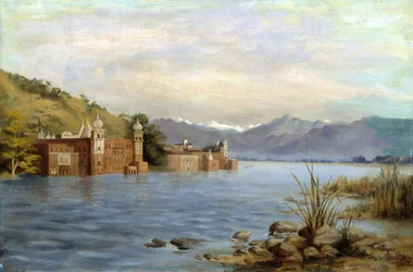 The Ganges at Hardwar, 1888