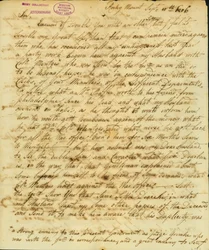 Letter signed Gertrude Joan Senf, Rocky Mount, to Thomas Jefferson, September 11, 1806