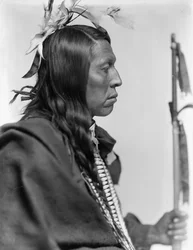 Sioux chief Flying Hawk, c. 1900