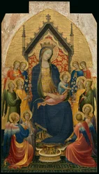 Madonna and Child with Musical Angels, c.1410