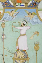 Detail from Allegorical Portrait of Jahangir