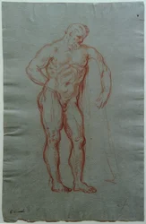 Study after the Figure of the Farnese Hercules