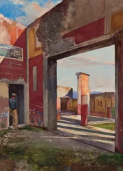 The House of Castor and Pollux in Pompeii with an official guide, with additions by a Bourbon pupil