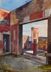The House of Castor and Pollux in Pompeii with an official guide, with additions by a Bourbon pupil