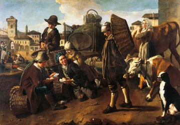 Market scene