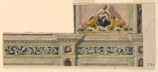 Project for a Painted Overdoor, 1850–75