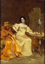 Actress Virginia Reiter