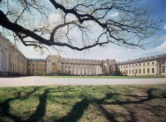 The Alexander Palace in Tsarkoye Selo. Architect Giacomo Antonio Domenico Quarenghi, palace 1792-1796. Italian art