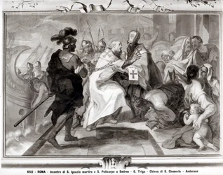 The Meeting of St. Ignatius of Antioch and St. Polycarp of Smyrna