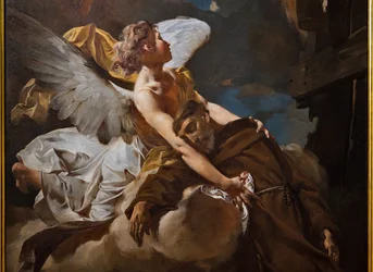 Ecstasy of St. Francis (detail)