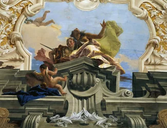 Justice allows Harmony to Triumph, ca 1746