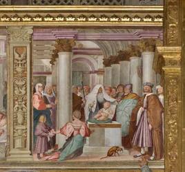 Central Nave, Fifth North Span, Presentation at the Temple, Gian Francesco Bembo