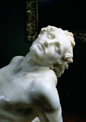 Martyrdom of St. Lawrence, Head of the Saint (detail)