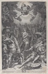 Martyrdom of Saint Catherine, after Bernardino Passari