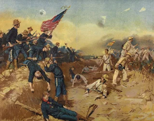 In the Trenches Before Santiago