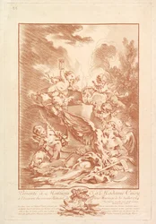 Allegory for the Commemoration of a Marriage, mid-18th century