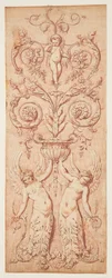 Design for a Carved Panel