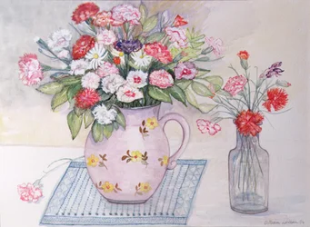 Carnations and Daisies