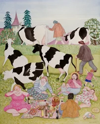 Picnic with Cows