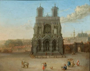 View of the Cathedral of Reims