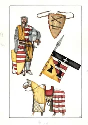 Middle Ages: Soldier of the Cavalry, 13th Century