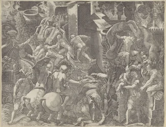 Fall of Troy and the Escape of Aeneas