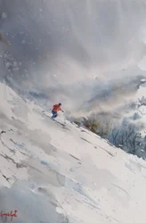 Downhill Skiing Adventure