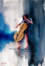 Expressive Cellist