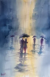 Rainy City Umbrellas