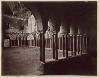 Amalfi, Capuchin Convent. Cloister