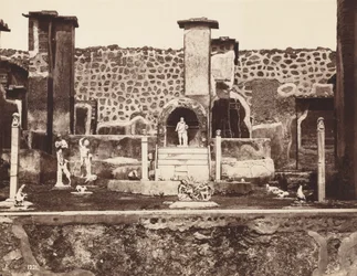House of Marco Lucrezio, Pompeii, c. 1870