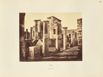 Pompeii. Temple of Isis