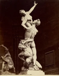 Rape of the Sabine Women by Giovanni Bologna, Florence