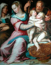 Holy Family with St John