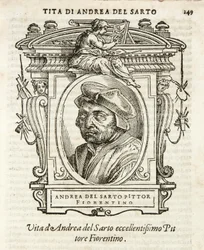 Milan, Biblioteca Braidense, Lives of the Most Excellent Painters, Sculptors, and Architects, Giorgio Vasari 1568, Andrea del Sarto