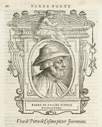 Milan, Biblioteca Braidense, Lives of the Most Excellent Painters, Sculptors, and Architects, Giorgio Vasari 1568, Piero di Cosimo