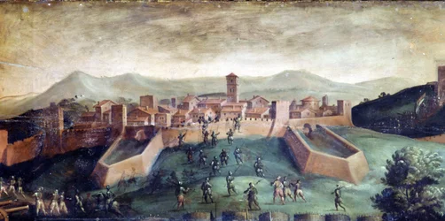 The Capture of Casole, Italy