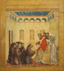 The Pope Approving the Statutes of the Franciscan Order