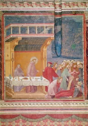Saint Francis Predicts the Death of a Knight in Celano, c.1297-99