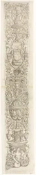 Nereid Ridden by Two Children, Plate Six of Twelve Ornament Panels
